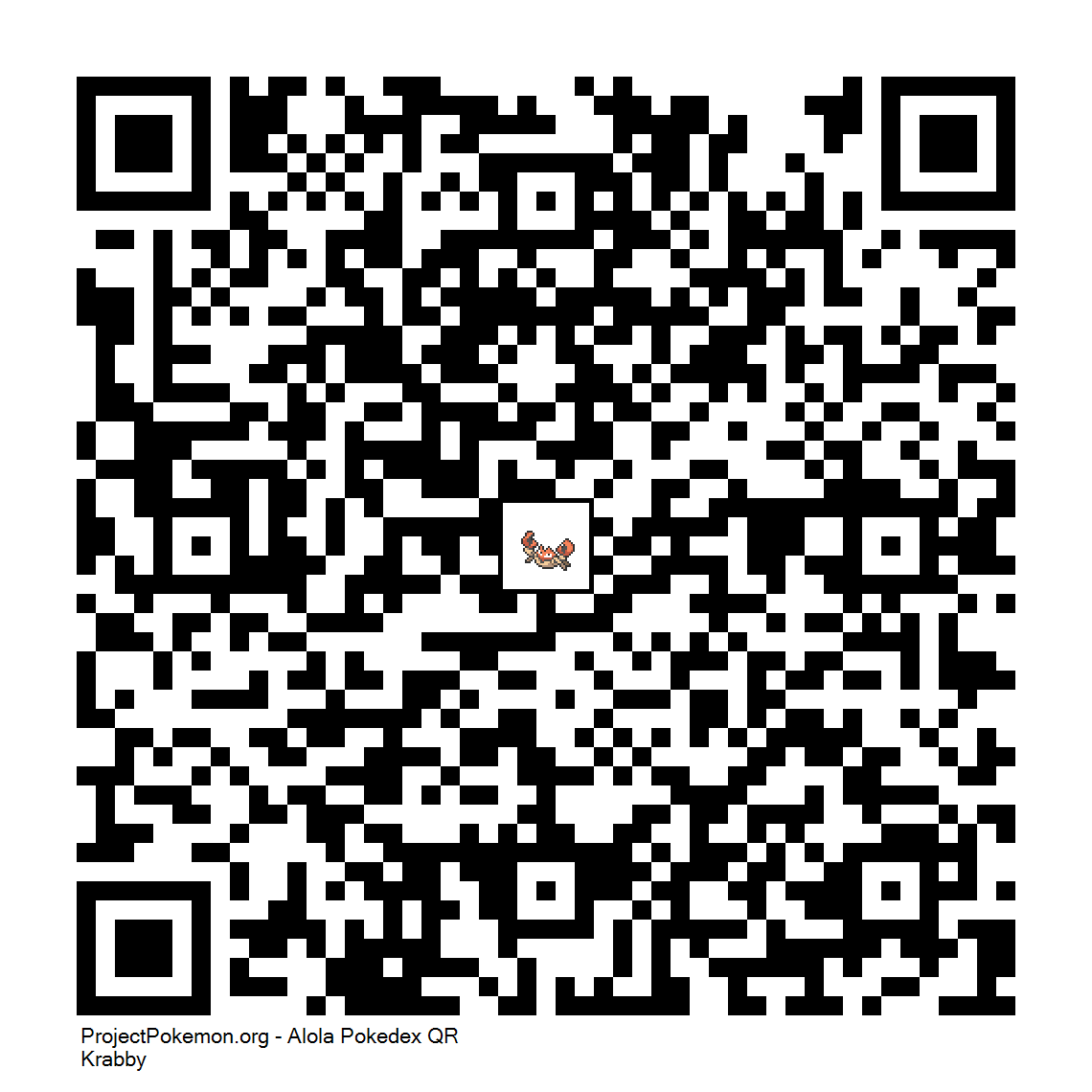Cdigo QR de Krabby